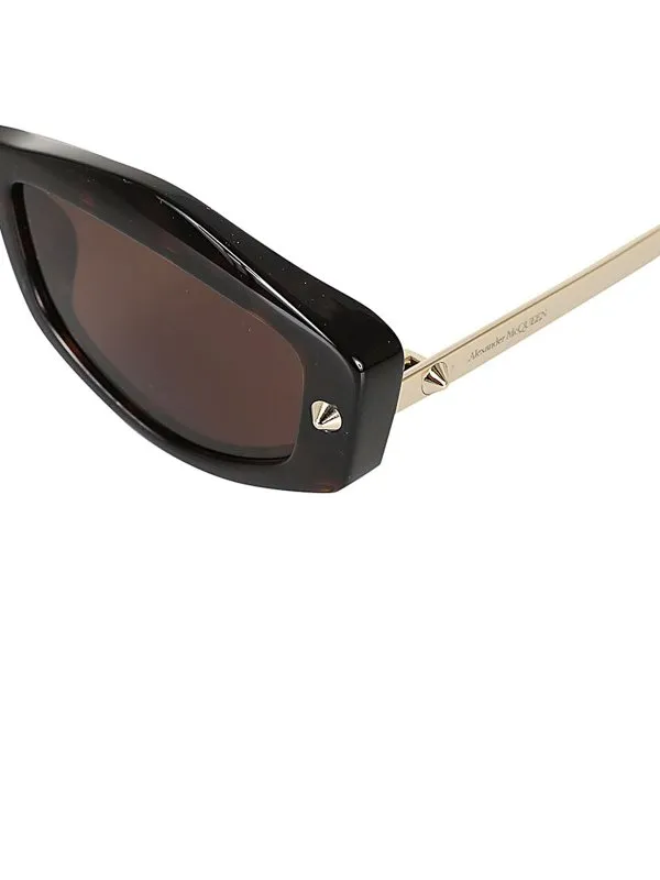 Alexander Mcqueen Gafas - Marrón