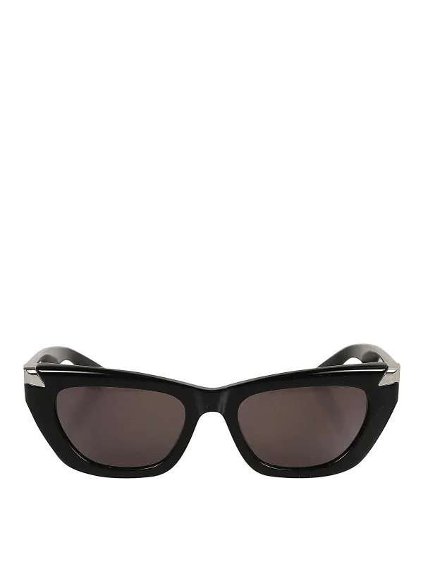 Alexander Mcqueen Gafas - Negro