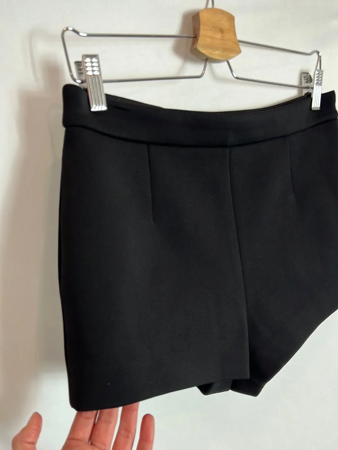 ALEXANDER WANG. Short textura negros. T M