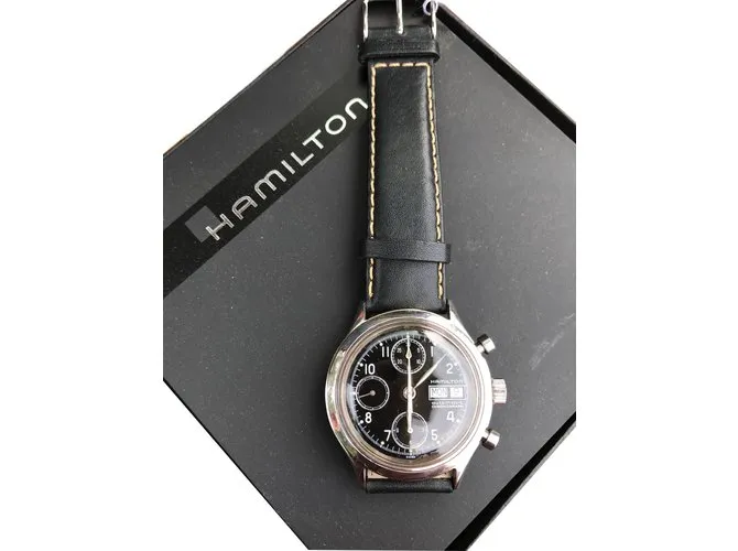 Autre Marque Hamilton relojes automáticos Plata 