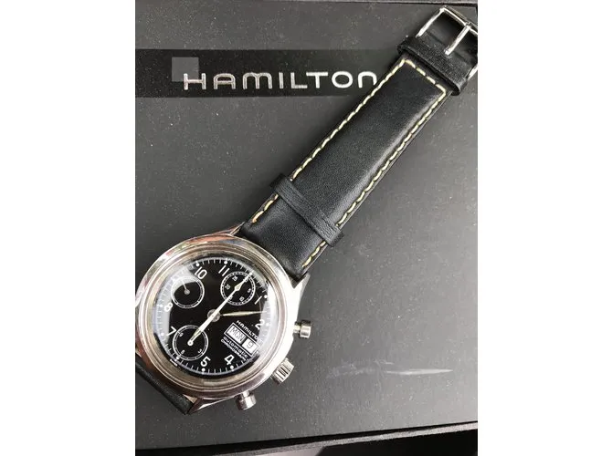 Autre Marque Hamilton relojes automáticos Plata 