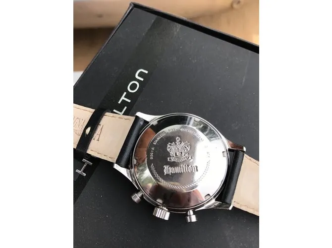 Autre Marque Hamilton relojes automáticos Plata 