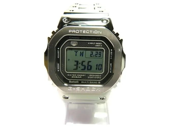 Autre Marque Reloj solar Casio Full Metal Smartphone Link GMW-B5000D-1JF Plata 