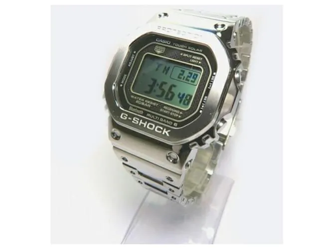 Autre Marque Reloj solar Casio Full Metal Smartphone Link GMW-B5000D-1JF Plata 