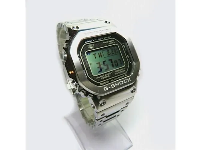 Autre Marque Reloj solar Casio Full Metal Smartphone Link GMW-B5000D-1JF Plata 