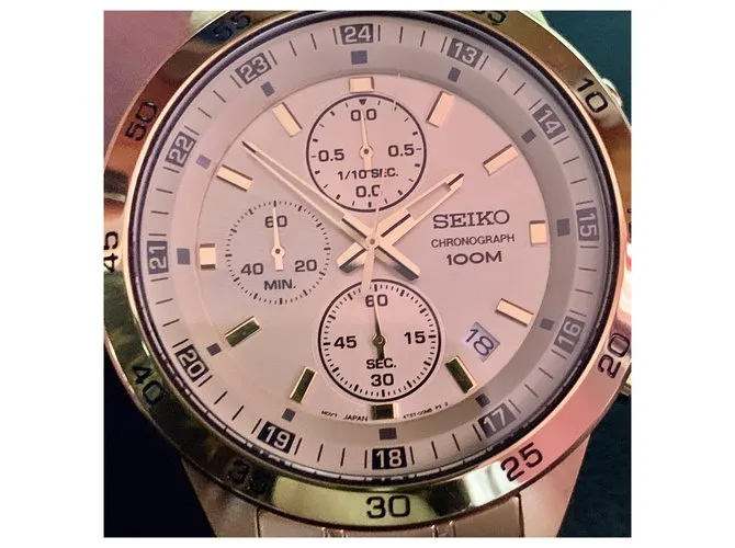 Autre Marque Seiko - Nueva marca de relojes para hombre Seiko Dorado 