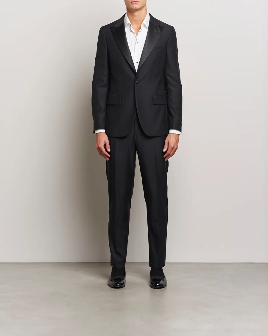 Boglioli Milano Single Breasted Tuxedo Black