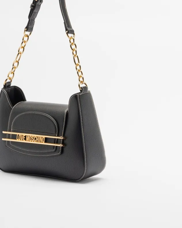 Bolso de hombro Love Moschino JC4347PP0L Negro