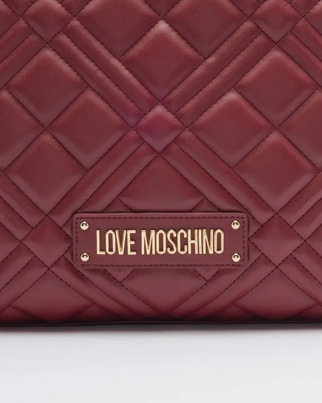 Bolso shopper Love Moschino JC4145PP1L Burdeos