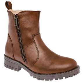 Bota casual Exterior Sintético Color Camel Para Mujer De Gösh