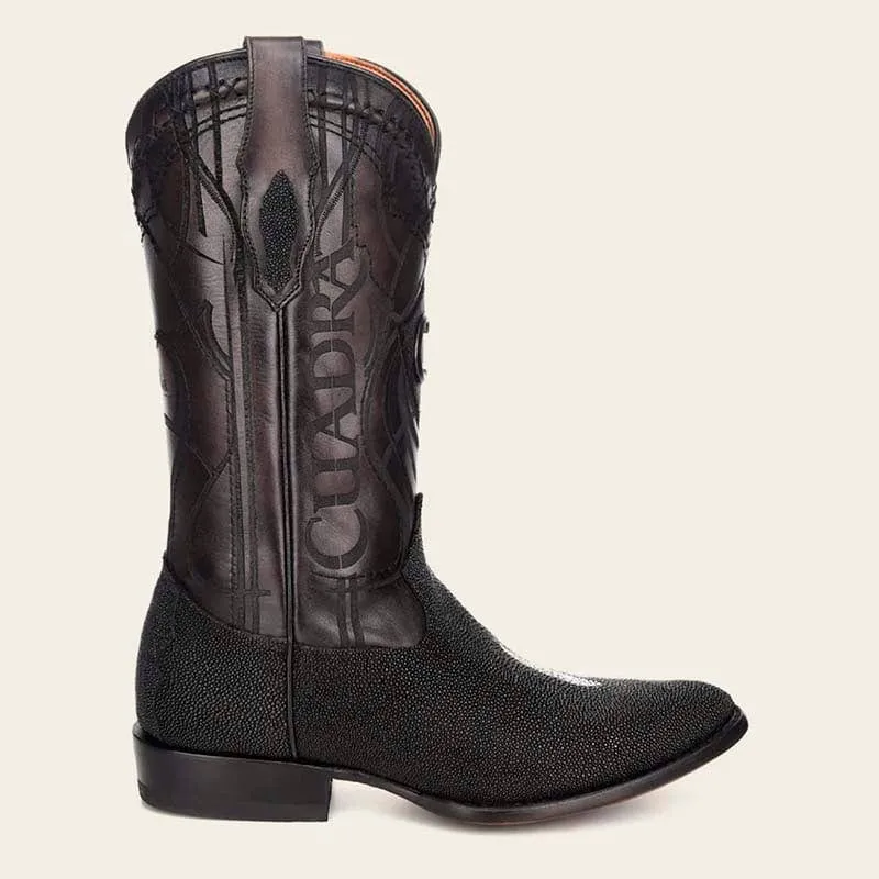 Bota Cuadra Espiritu Ranchero Negro