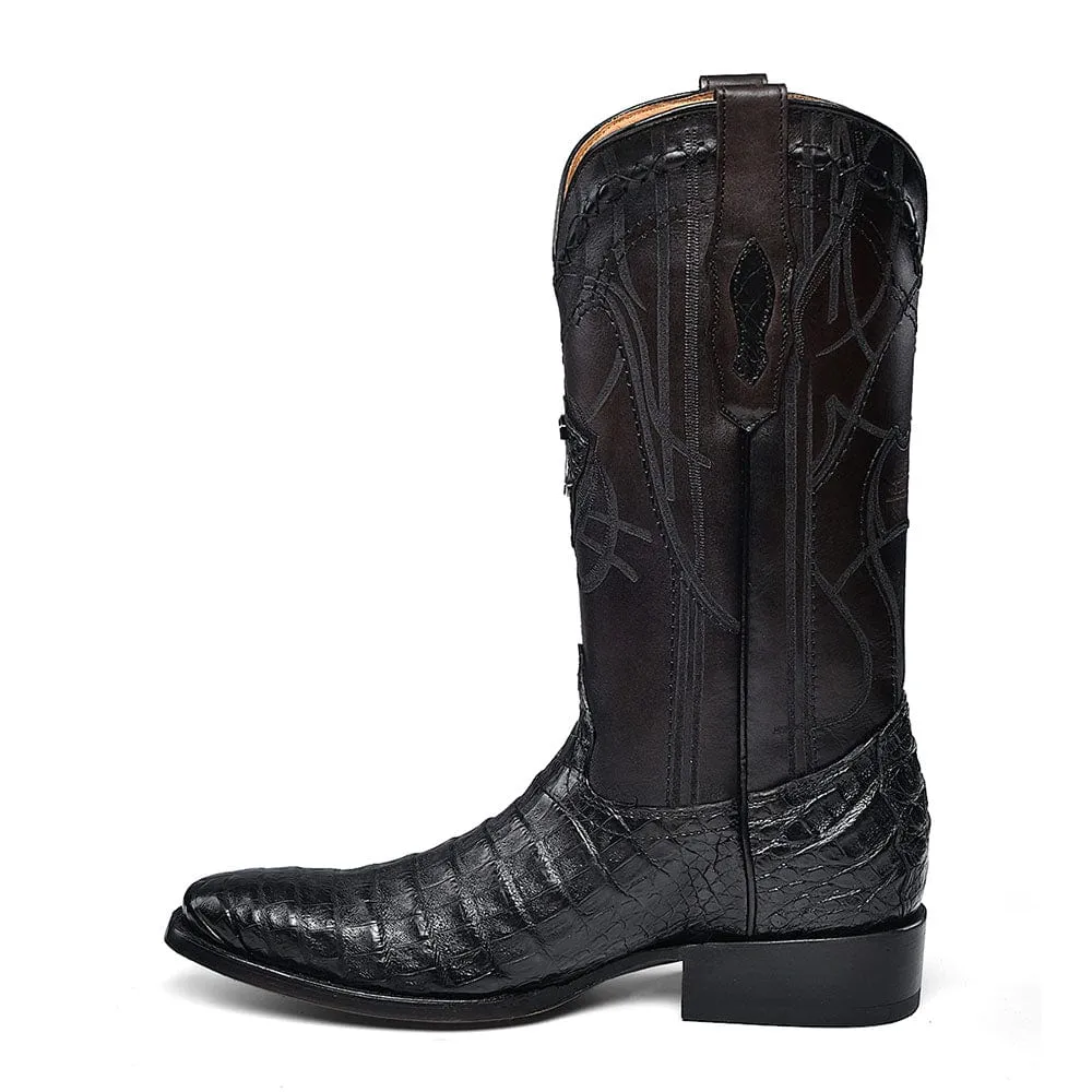 Bota Vaquera Cuadra Espiritu Bravio Negro