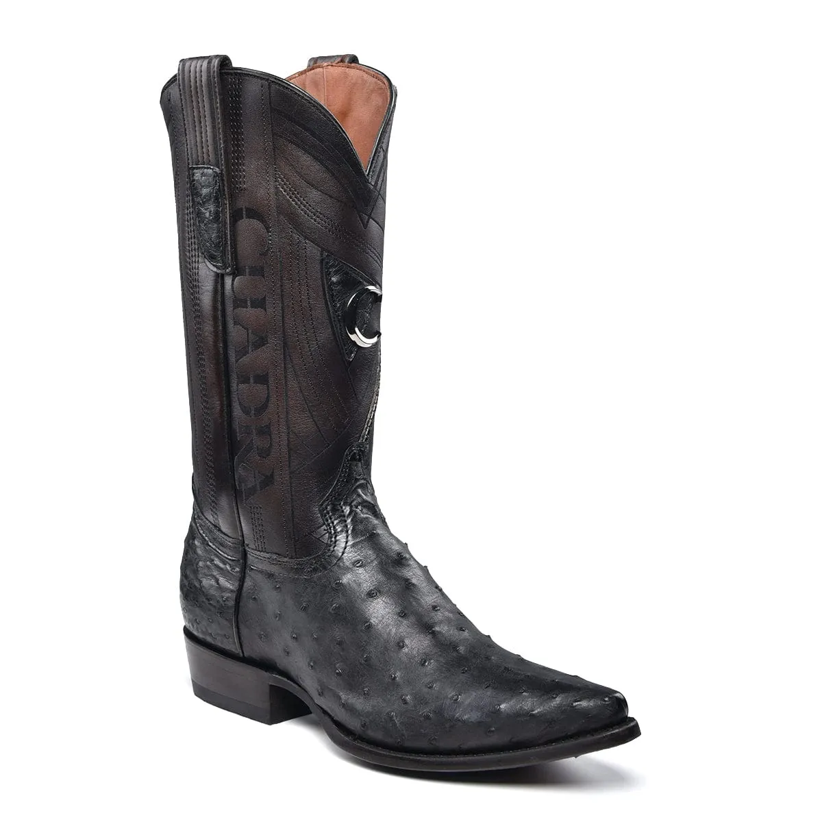 Bota Vaquera Cuadra Navolato Negro