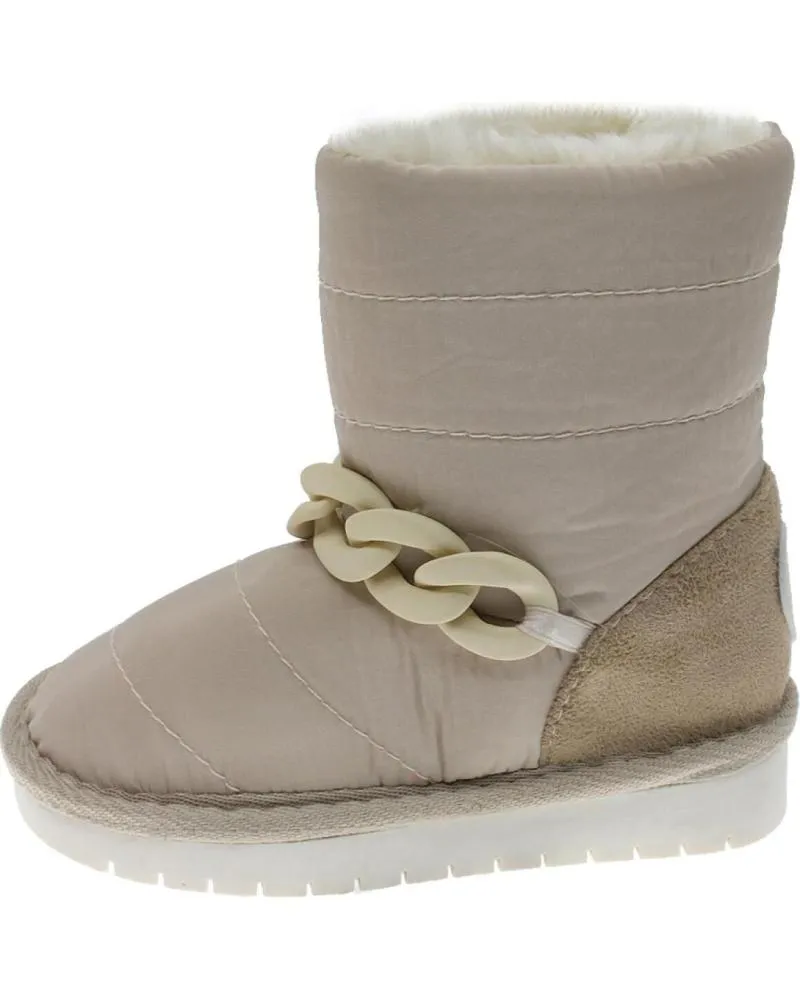 Botas BEPPI  de Niña BOTA CASUAL  BEIGE