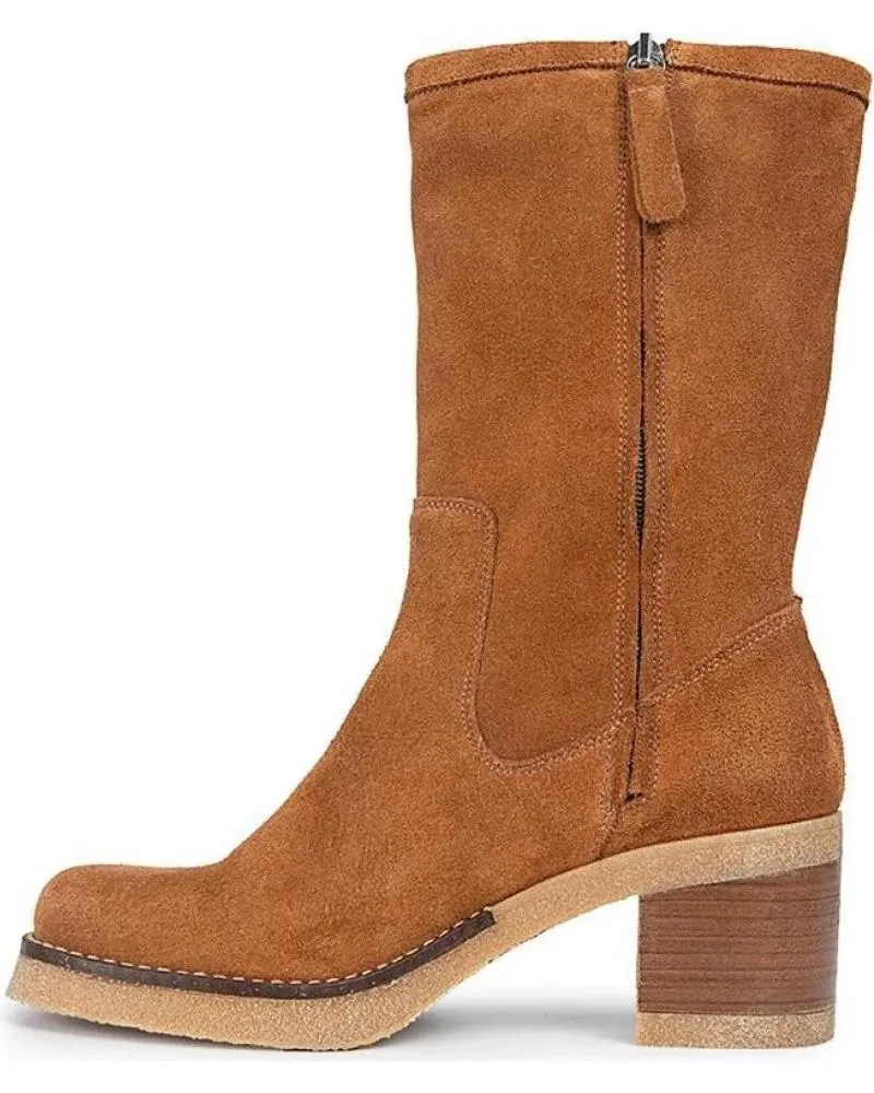 Botas POPA  de Mujer BOTA DE MUJER CAMPERA MENGER DE  CUERO