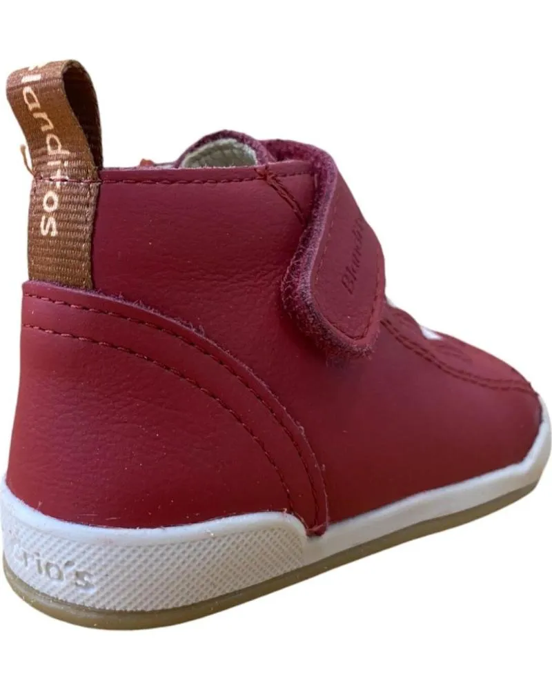 Botines CRIOS  de Niña y Niño BOSTON BOTA URBANA RESPETUOSA  ROJO