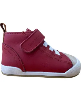 Botines CRIOS  de Niña y Niño BOSTON BOTA URBANA RESPETUOSA  ROJO