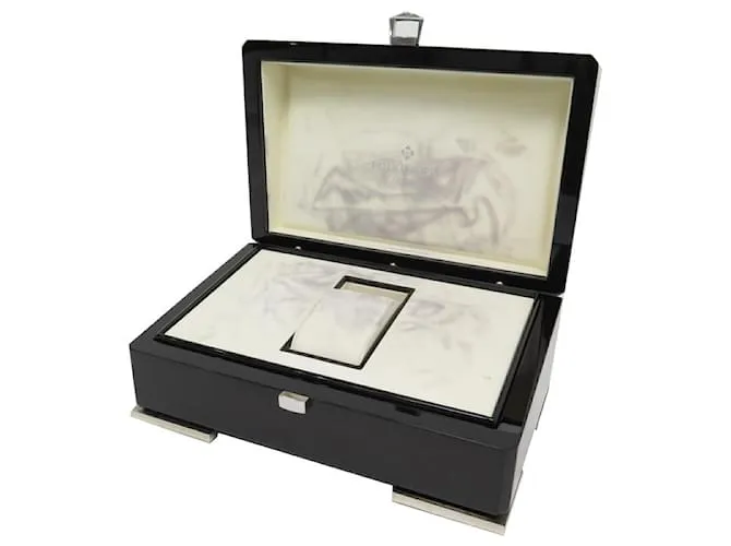 CAJA PARA RELOJES PATEK PHILIPPE NAUTILUS AQUANAUT EN MADERA LACADA CAJA PARA RELOJES Castaño 