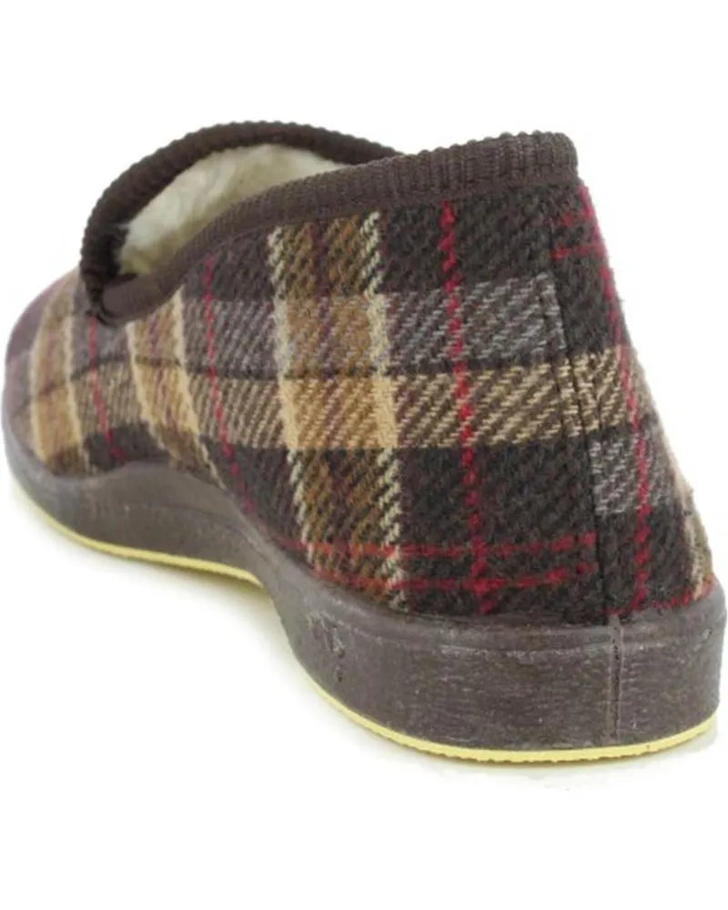 Calzado de casa de Hombre  PANTUFLAS DOCTOR CUTILLAS 186 BILBAO MARRON