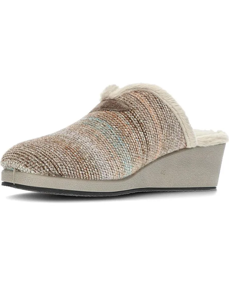 Calzado de casa GARZON  de Mujer PANTUFLAS PARA MUJER GARZON 175524 FANCYWOOL  TAUPE