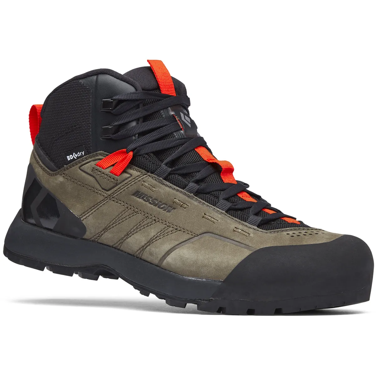 Calzado Trekking Hombre M Missn Lthr Mid Wp Apch Shoes Black Diamond Marrón