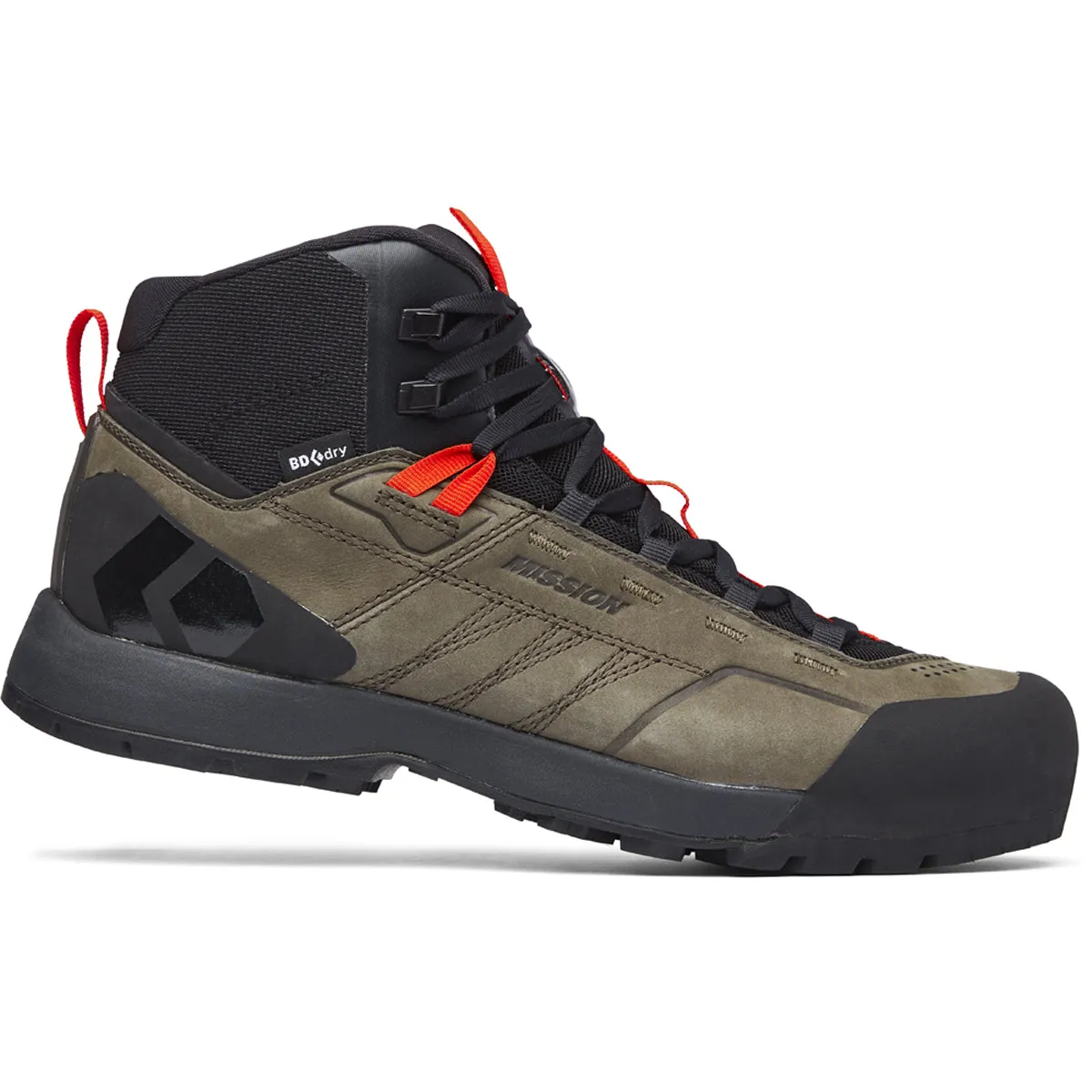 Calzado Trekking Hombre M Missn Lthr Mid Wp Apch Shoes Black Diamond Marrón