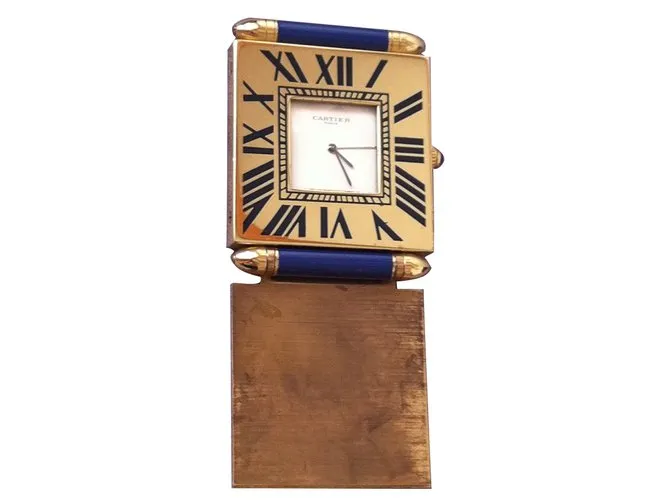 Cartier Relojes de cuarzo Dorado 