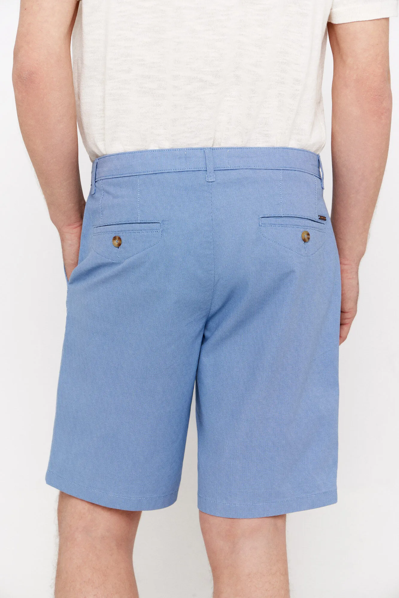 Cortefiel Bermuda chino estampada