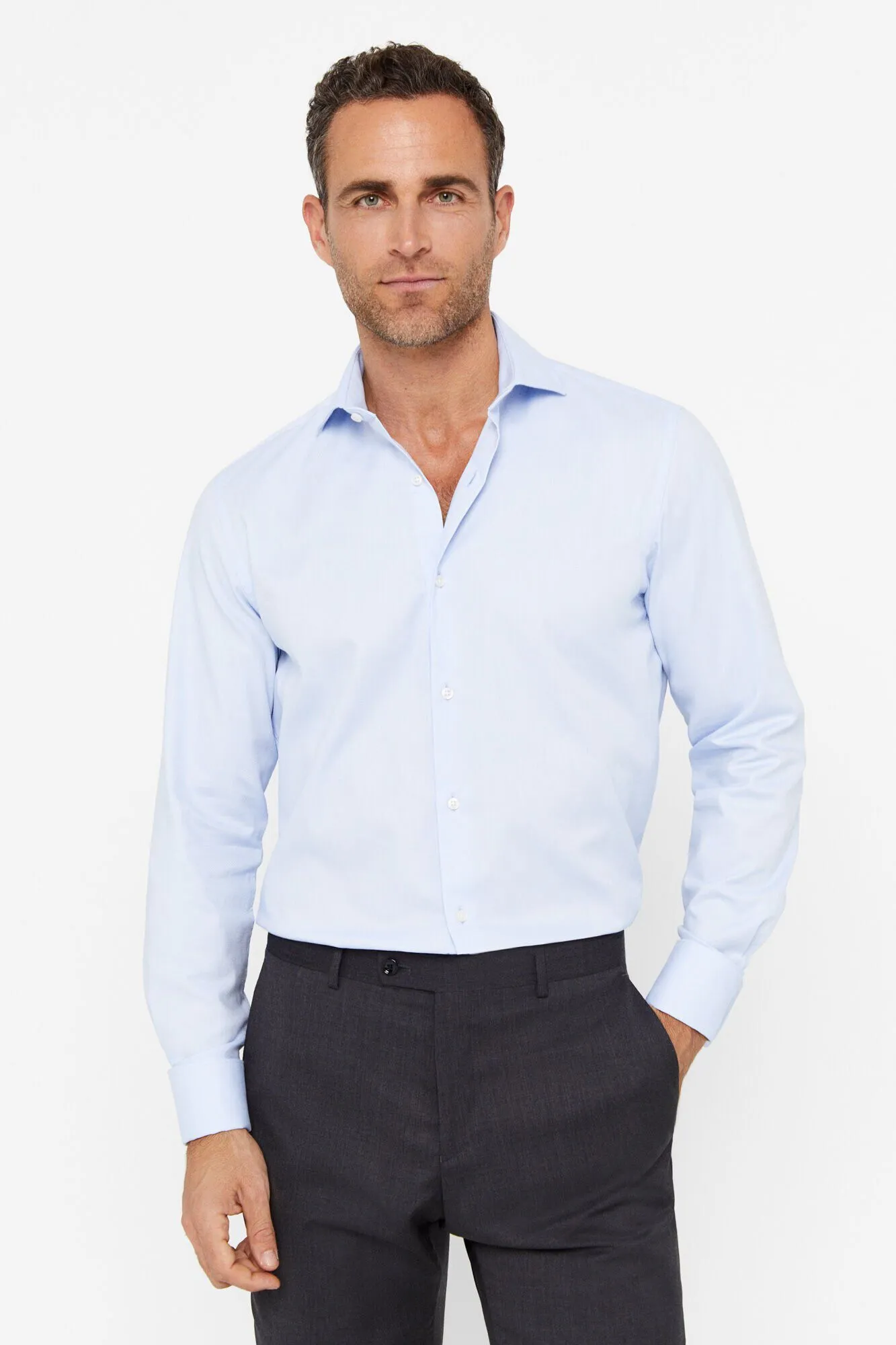 Cortefiel Camisa classic gemelos