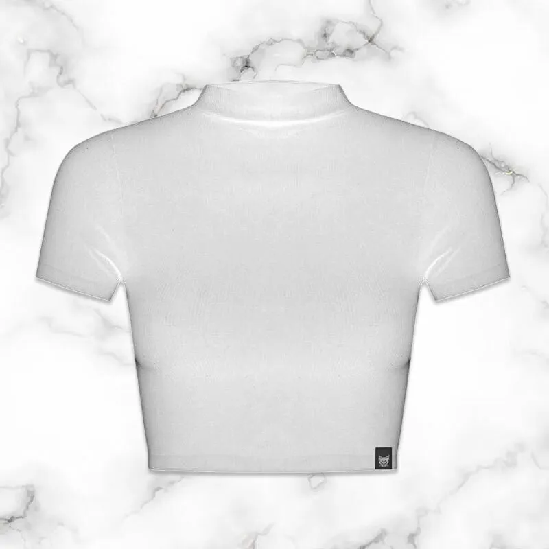 Crop Top Media Polera