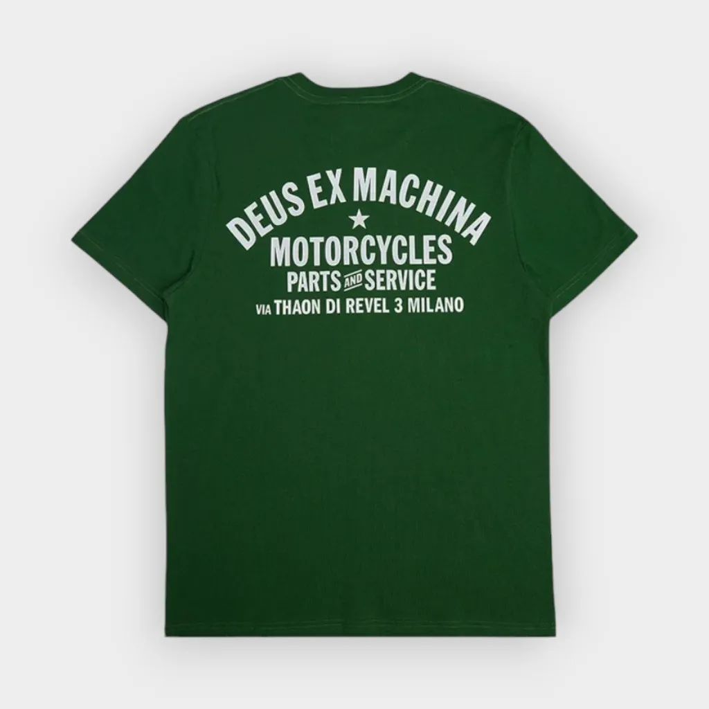 Deus Ex Machina – Camiseta Milano address green