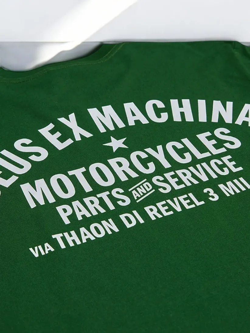 Deus Ex Machina – Camiseta Milano address green