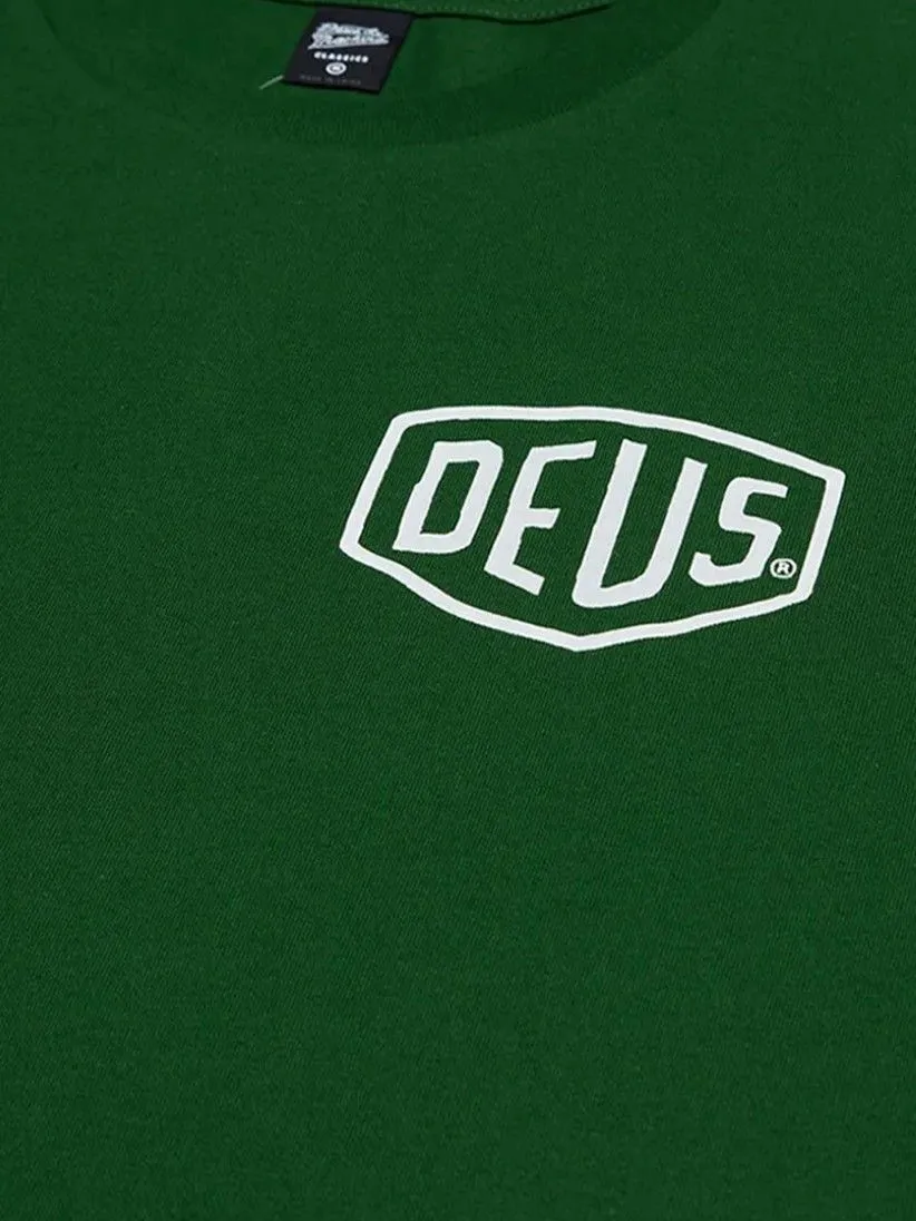 Deus Ex Machina – Camiseta Milano address green