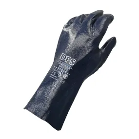 DPS GUANTES NITRILO BAÑO COMPLETO AZUL LARGO 30 cm TALLE 10 (11356)