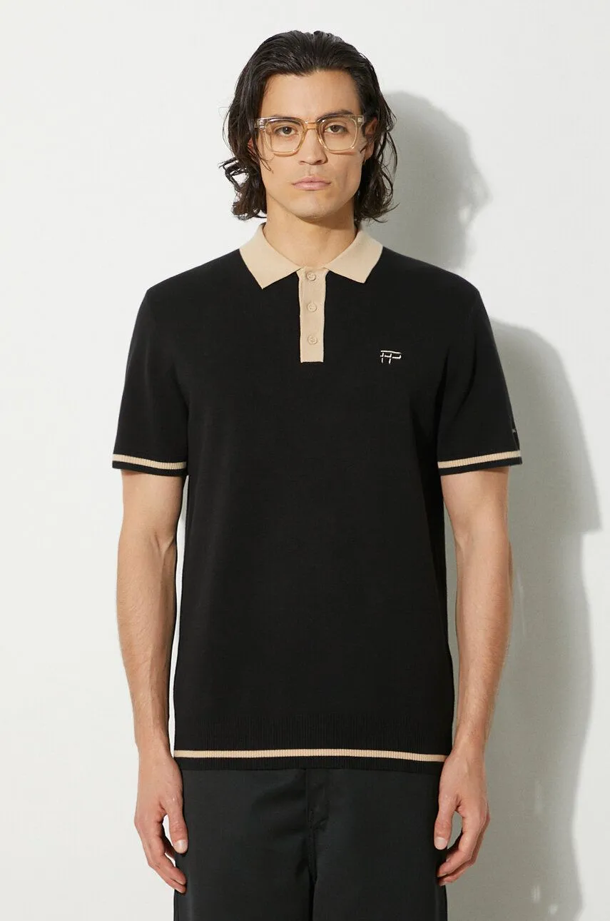 Filling Pieces Knit Polo Shirt