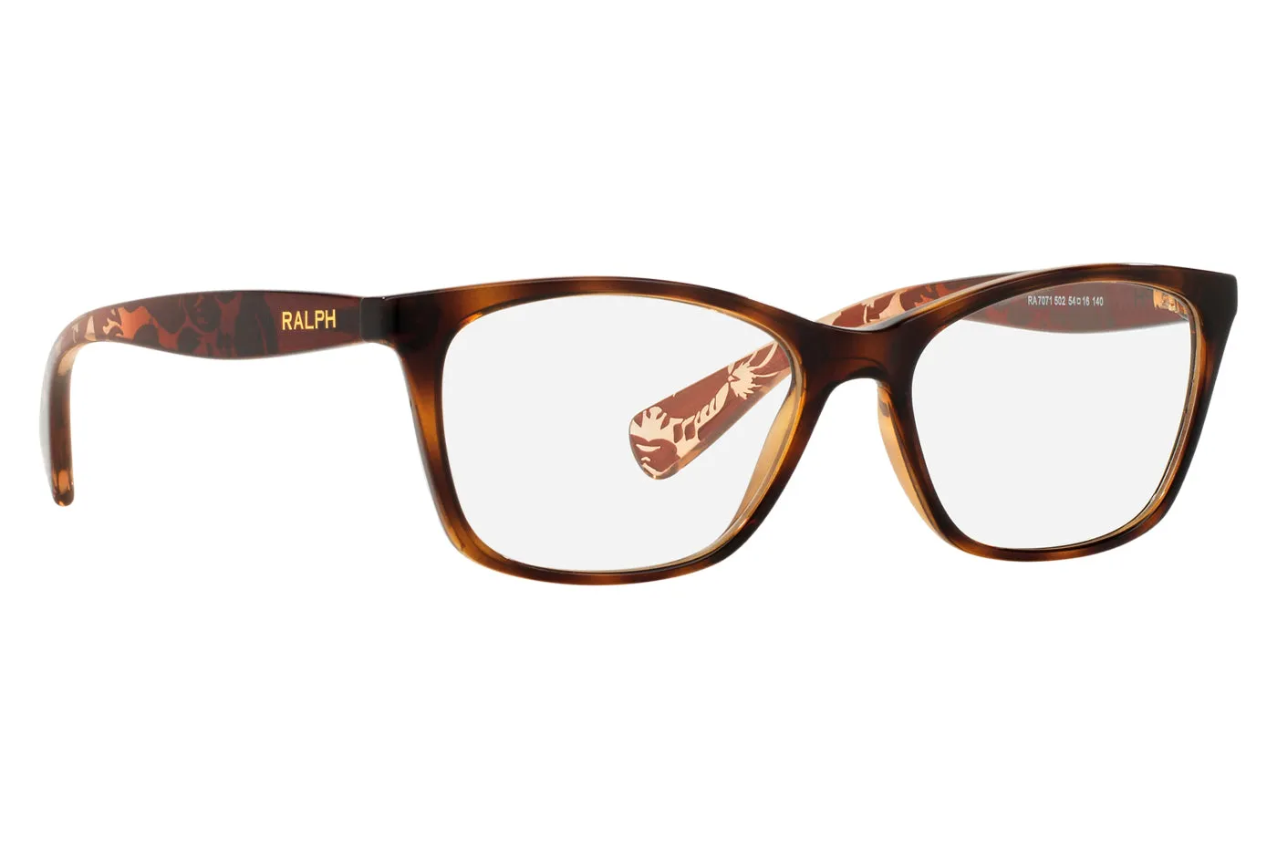 Gafas oftálmicas Ralph 0RA7071 Mujer Color Havana