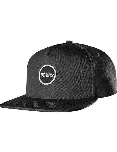 Gorra ETNIES STENCIL PATCH - Black