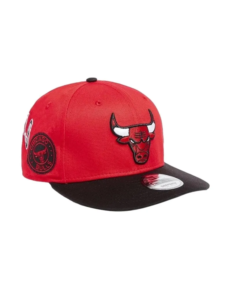 Gorra mitchell & ness negra chicago bulls 8 bits xl snapback