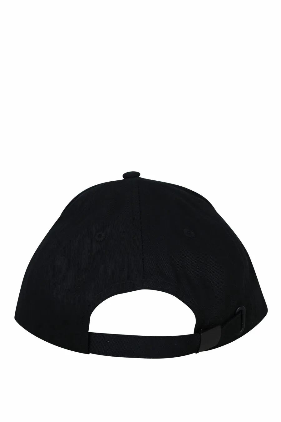 Gorra negra con maxilogo 