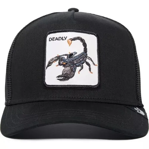 Gorra Negra Escorpión Goorin Bros Deadly BLACK