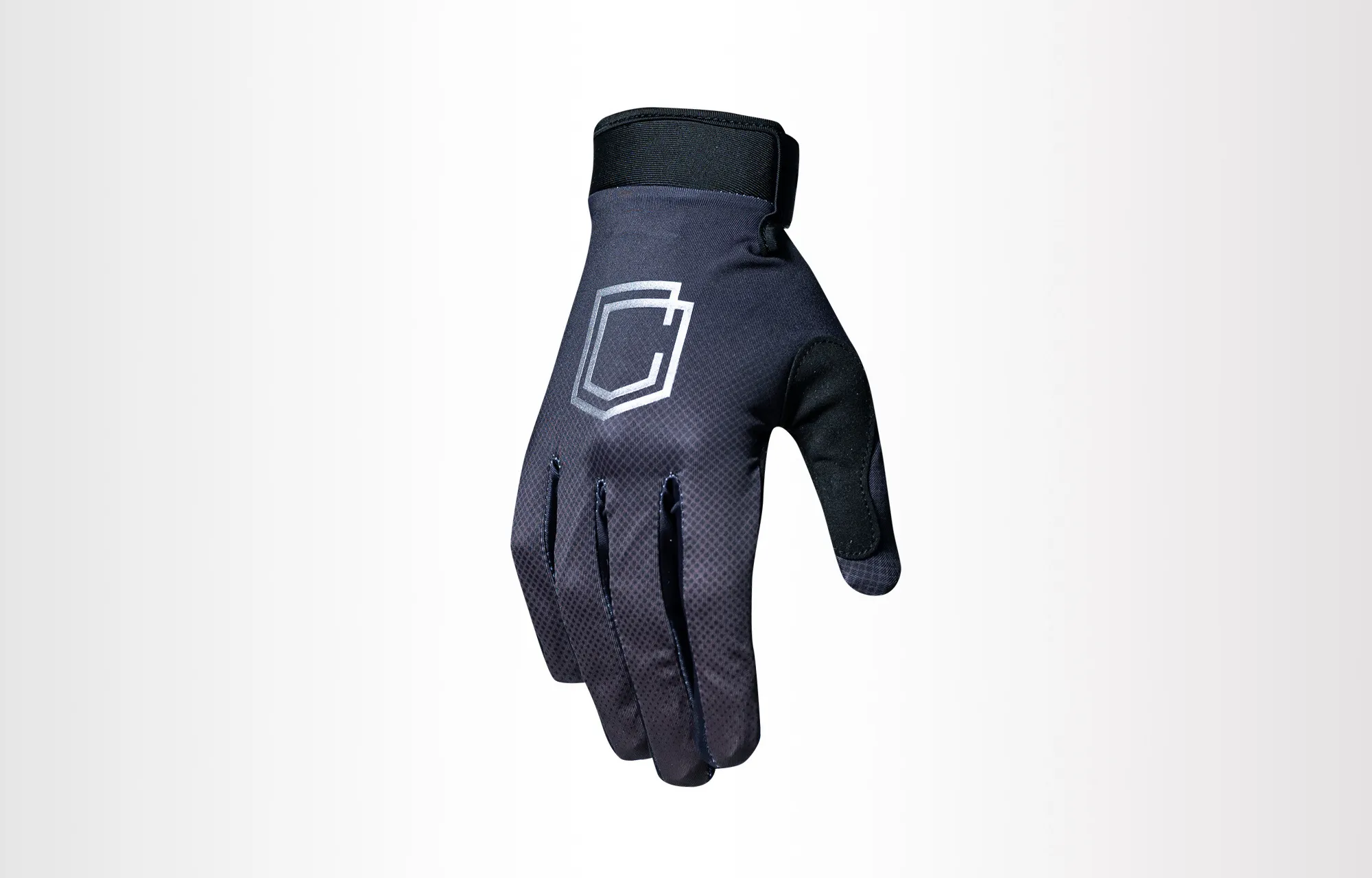 GUANTES COMMENCAL CON VELCRO BLACK PARA NIÑO