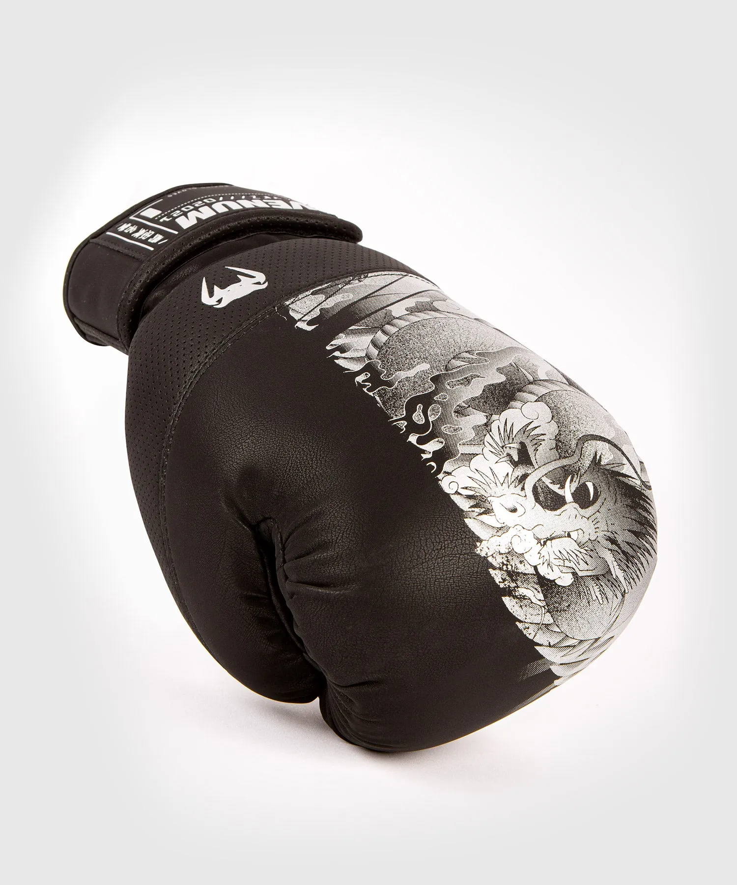 Guantes de boxeo Venum YKZ21 - Negro/Plata