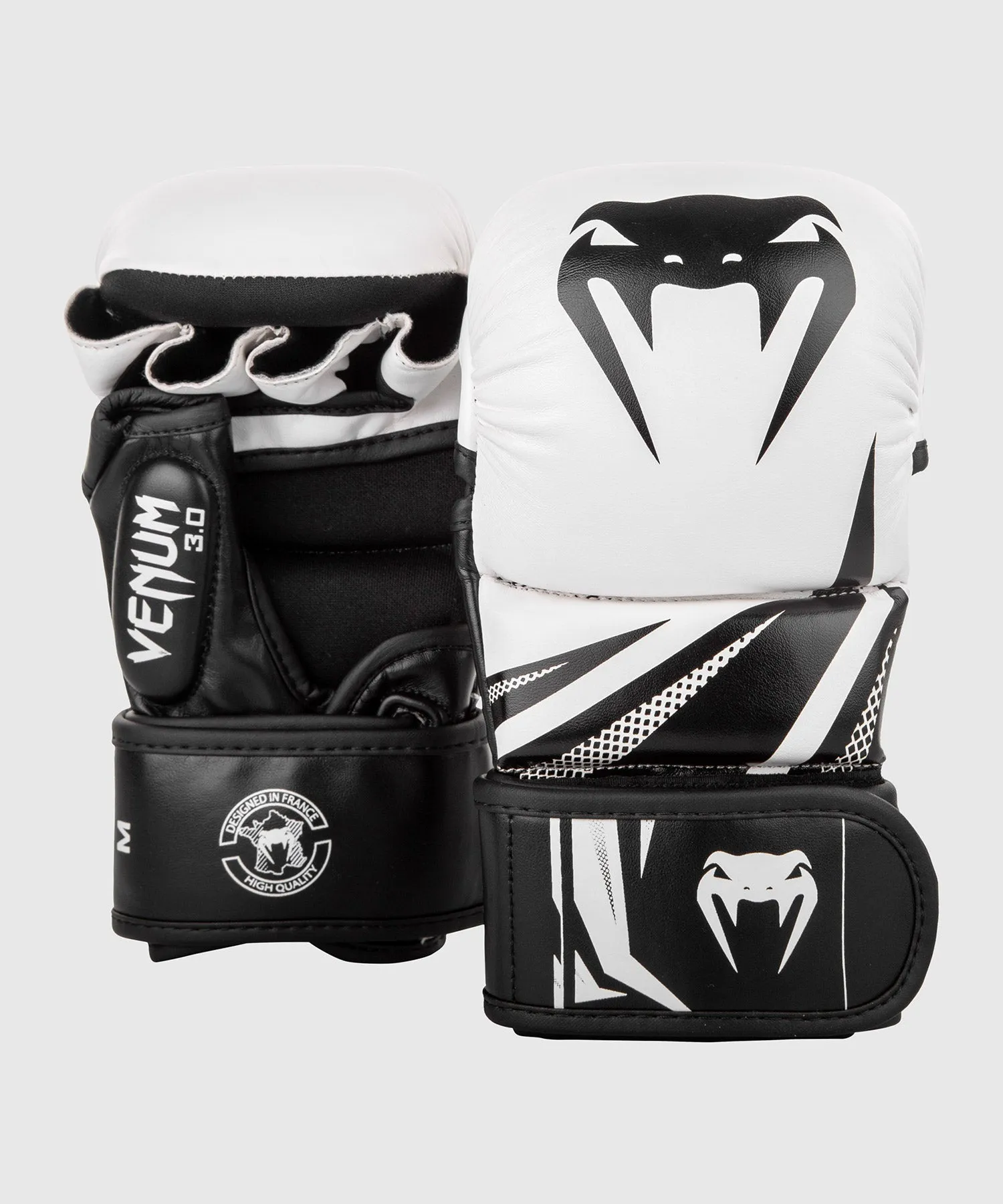 Guantes de Enfrentamiento Venum Challenger 3.0 - Blanco/Negro