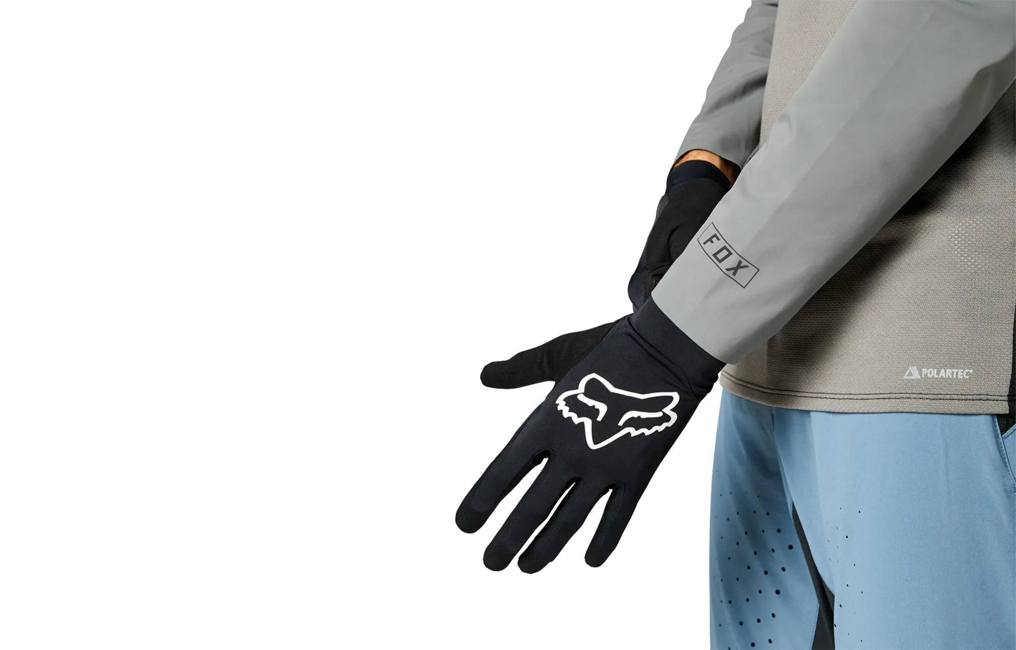 GUANTES FOX FLEXAIR BLACK