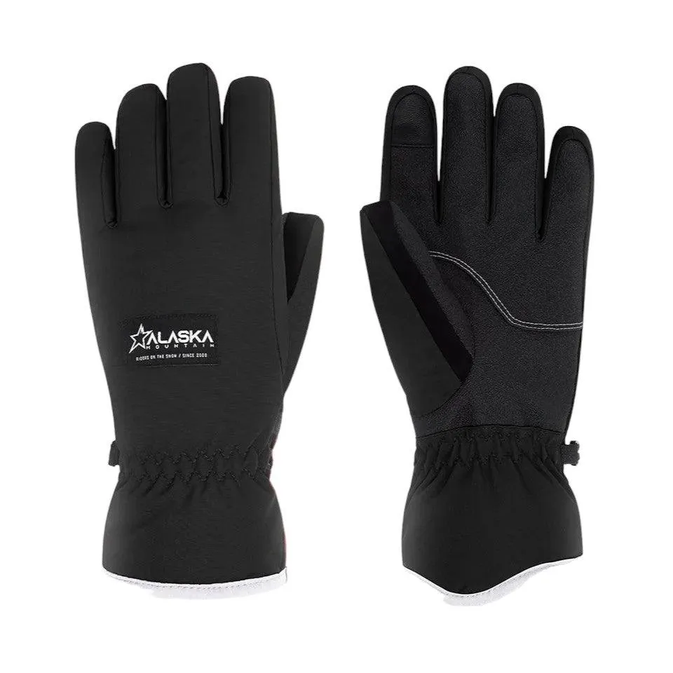 Guantes Snow Alaska Lotus Mujer Negro