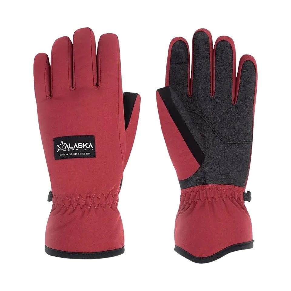 Guantes Snow Alaska Lotus Mujer Rojo