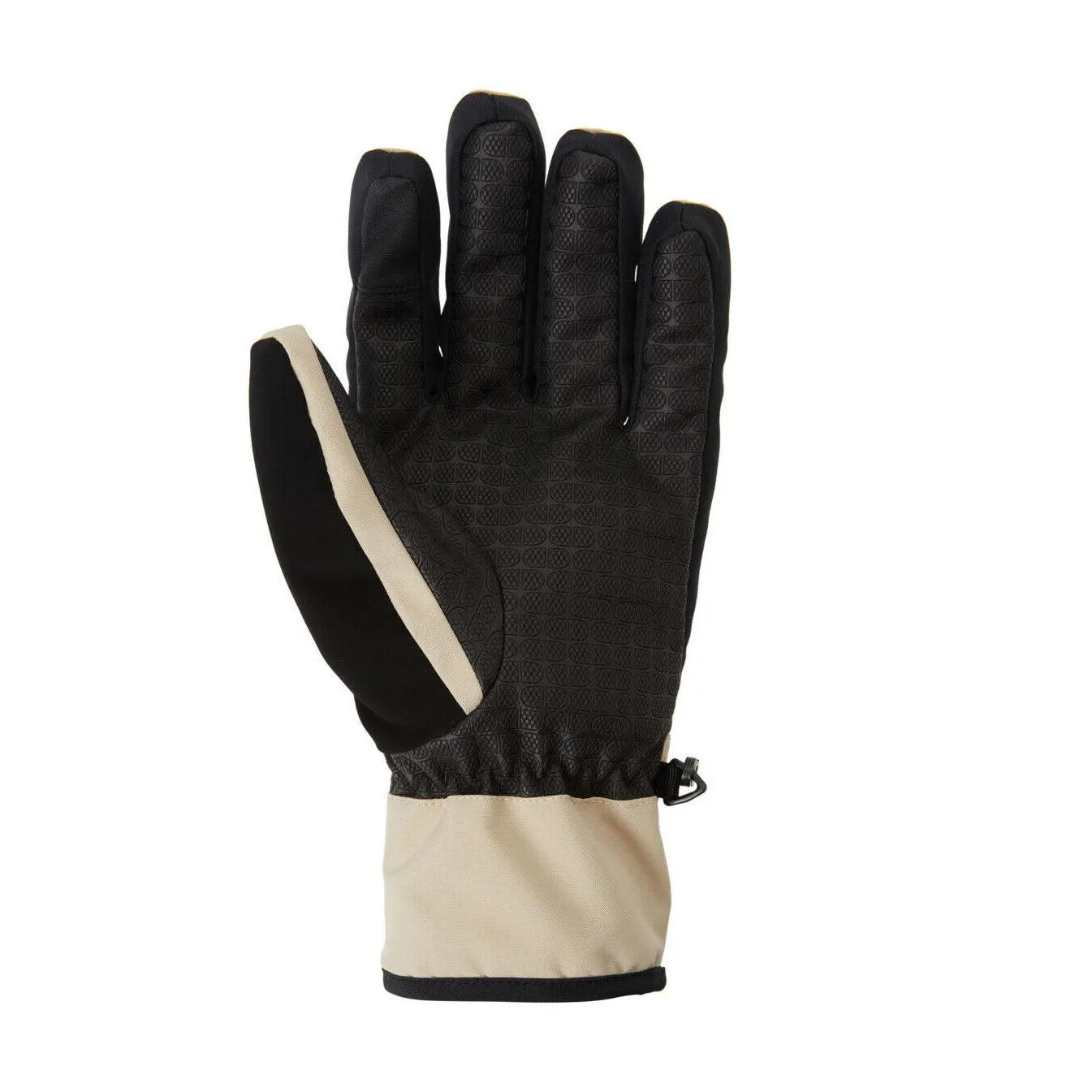 Guantes Snow Dc Franchise Beige Negro