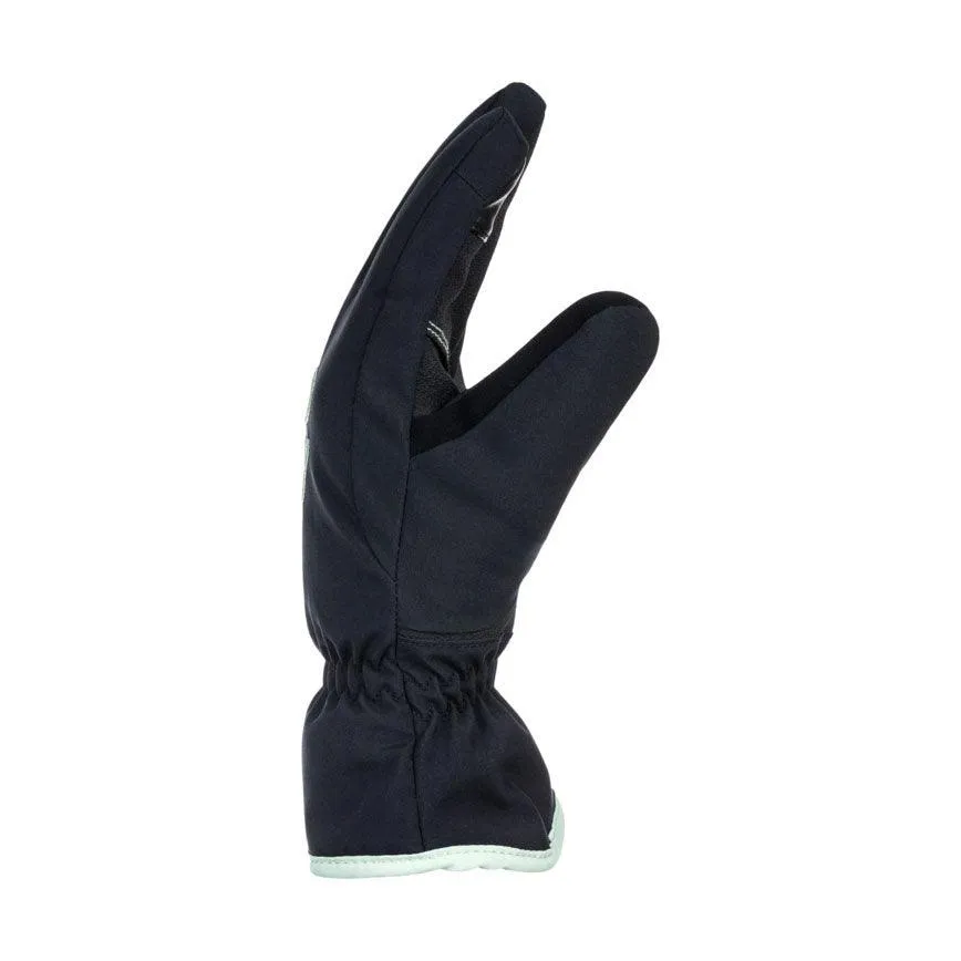 Guantes Snow Roxy Freshfields Niña Negro Verde