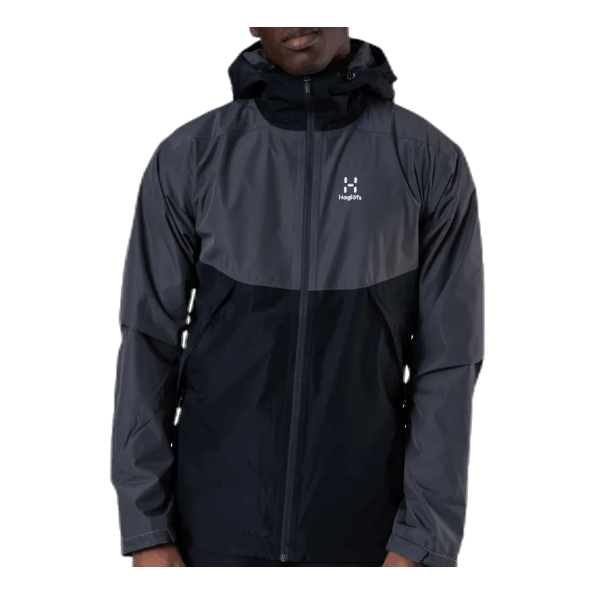 Haglöfs Mila Rain Jacket Black/Grey