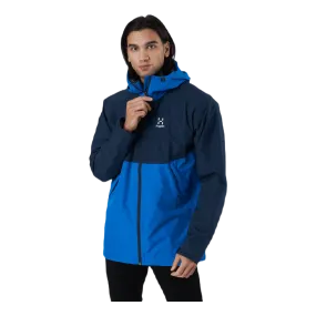 Haglöfs Mila Rain Jacket Blå